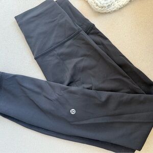 Lululemon Black Wunder Under Leggings